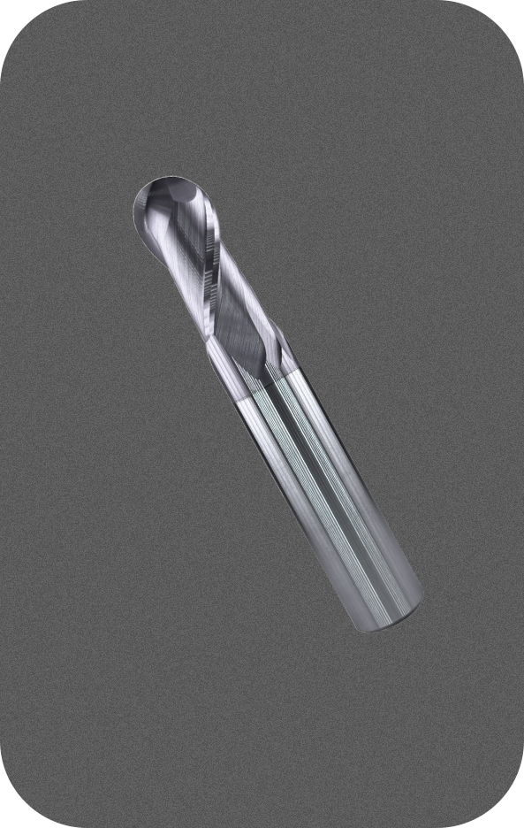 2 Flute Ball Nose Endmill